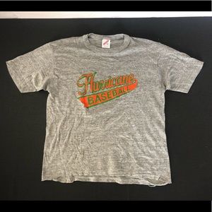 Hurricane Baseball Tee Shirt